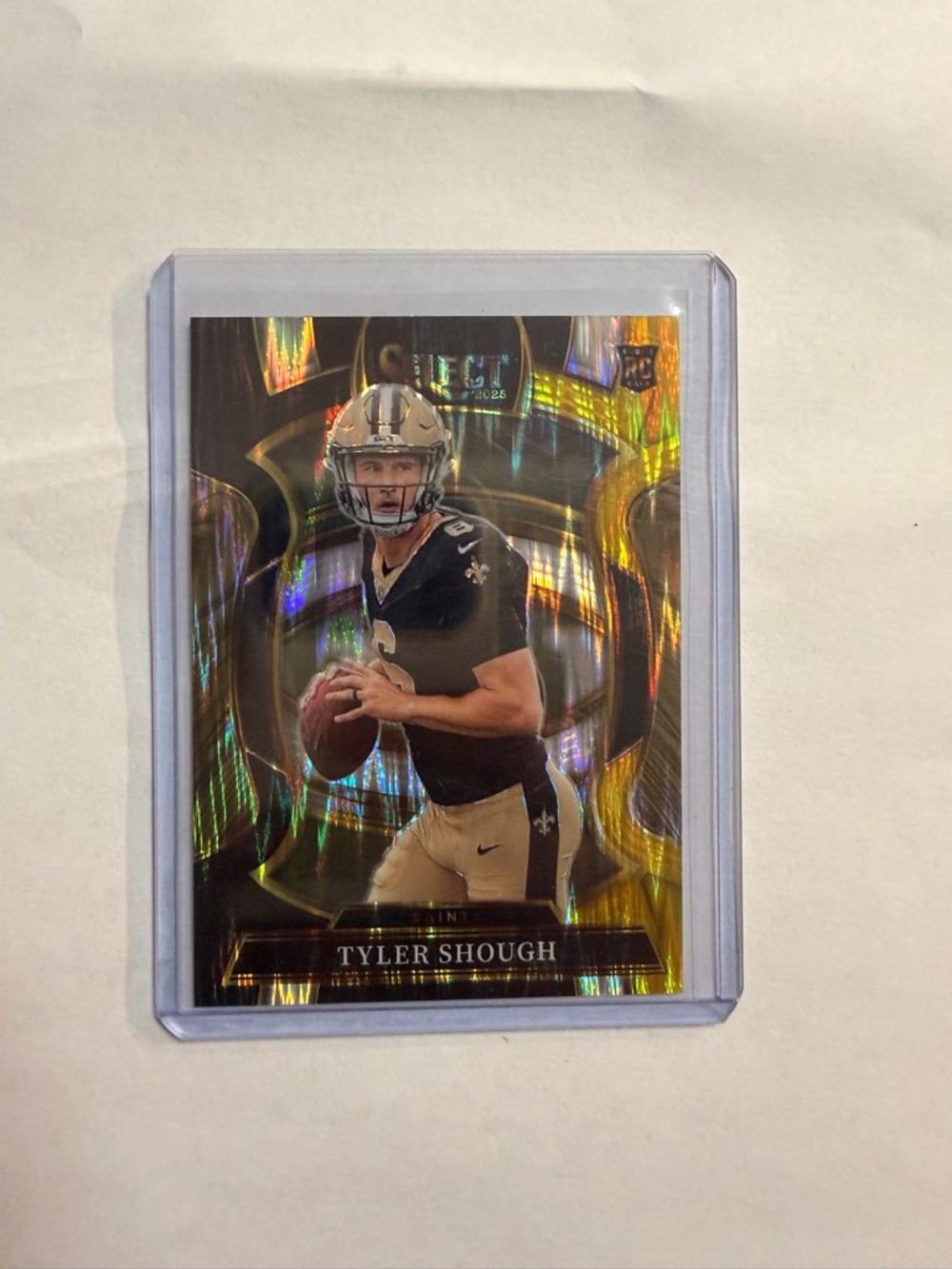 🔥Tyler Shough Rookie Football Trading Card - Black & Gold